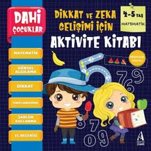 Dahi Çocuklar Aktivite Kitabı 4-5 Yaş / Matematik