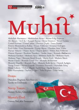 Muhit Aylık Edebiyat Fikir Dergisi Sayı:12 Aralık 2020