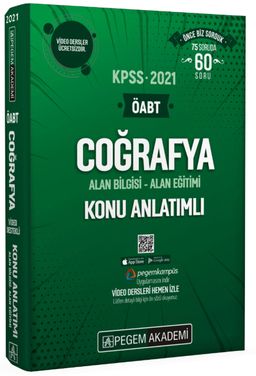 2021 KPSS ÖABT Coğrafya Video Destekli Konu Anlatımlı