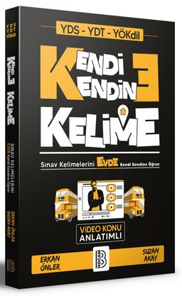 YDS YDT YÖKDİL Kendi Kendine Kelime 