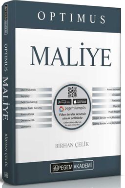 2021 KPSS A Grubu Optimus Maliye Konu Anlatımı