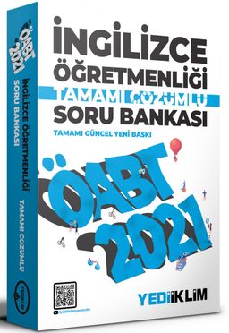 2021 ÖABT İngilizce Öğretmenliği Tamamı Çözümlü Soru Bankası
