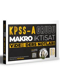 KPSS A Makro İktisat Video Ders Notları