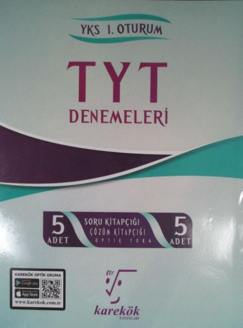TYT Denemeleri 5 Soru Kitapçığı + 5 Çzüm Kitapçığı