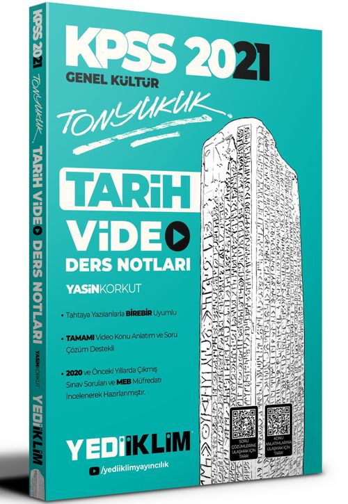 2021 KPSS Genel Kültür Tonyukuk Tarih Video Ders Notları