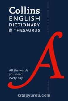  Collins English Dictionary & Thesaurus -All the words you need (New)          