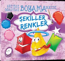 Eğitici Öğretici Boyama Şekiller Renkler