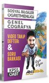 2021 Sosyal Bilgiler &Ouml;ğretmenliği Genel Coğrafya Video Takip Defteri ve Soru Bankası