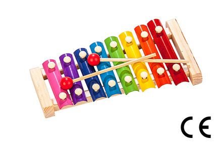 Montessori Ahşap Zeka Oyunları / w-Xylophone