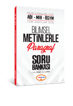 AÖF-MEB-ÖSYM Tüm Adaylar İçin Bilimsel Metinlerle Paragraf Soru Bankası