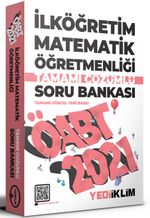 2021 ÖABT İlköğretim Matematik Öğretmenliği Tamamı Çözümlü Soru Bankası 