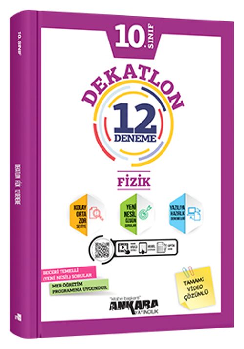 10. Sınıf Dekatlon 12 Fizik Deneme