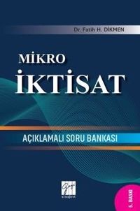 Mikro İktisat Açıklamalı Soru Bankası