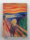 Full Frame Rulo Kanvas - Edvard Munch The Scream (FF-KT053)