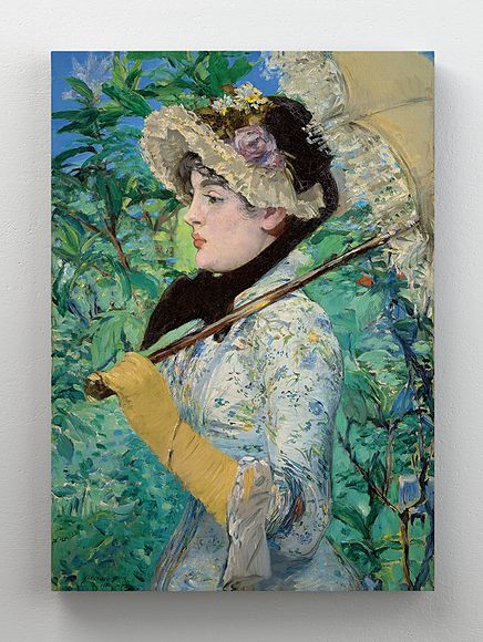 Full Frame Rulo Kanvas - Edouard Manet - Jeanne (Spring)	(FF-KT049)
