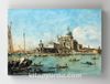 Full Frame Rulo Kanvas - Francesco Guardi - Venice- The Punta della Dogana (FF-KT061)