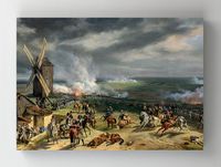 Full Frame Rulo Kanvas - Emile Jean Horace Vernet - The Battle of Valmy (FF-KT060)