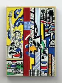 Full Frame Rulo Kanvas - Fernand Léger - Study for Cinematic Mural, Study II (FF-KT059)