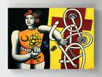 Full Frame Rulo Kanvas - Fernand Léger - Big Julie (FF-KT057)