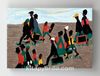 Full Frame Rulo Kanvas - Jacob Lawrence The Migrants Arrived in Great Numbers (FF-KT089)
