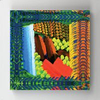 Full Frame Rulo Kanvas - Howard Hodgkin - Red Bermudas (FF-KT083)