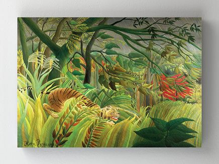 Full Frame Rulo Kanvas - Henri Rousseau - Surprised	(FF-KT079)