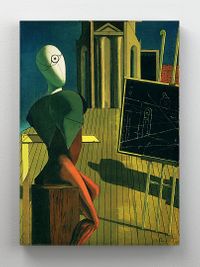 Full Frame Rulo Kanvas - Giorgio de Chirico - The Seer (FF-KT071)