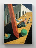 Full Frame Rulo Kanvas - Giorgio de Chirico - The Evil Genius of a King (FF-KT070)