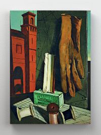 Full Frame Rulo Kanvas - Giorgio de Chirico - The Amusements of a Young Girl	(FF-KT068)