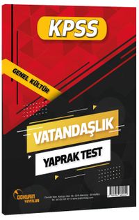2021 KPSS Tarih Yaprak Test