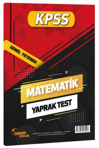 2021 KPSS Matematik Yaprak Test
