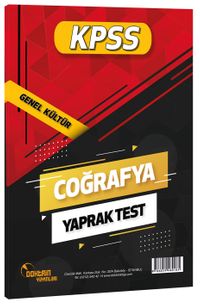 2021 KPSS Coğrafya Yaprak Test