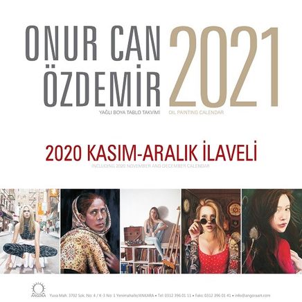 2021 Onur Can Özdemir Duvar Takvimi 