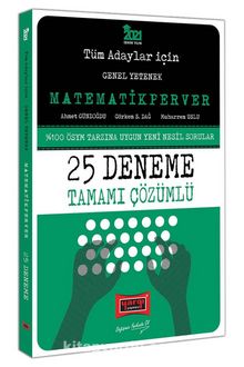 2021 Tüm Adaylar İçin Matematikperver Tamamı Çözümlü 25 Deneme - Kolektif