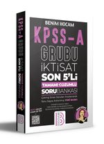 KPSS A İktisat Son 5'li Tamamı Çözümlü Soru Bankası