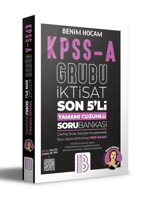 KPSS A İktisat Son 5'li Tamamı Çözümlü Soru Bankası
