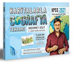 2021 KPSS Haritalarla Coğrafya Tekrarı