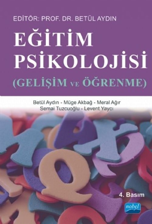 Eğitim Psikolojisi / Gelişim ve Öğrenme / Betül Aydın (büyük boy)