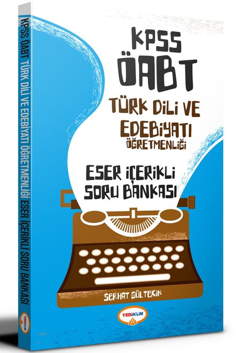 2021 KPSS ÖABT Türk Dili ve Edebiyatı Öğretmenliği Eser İçerikli Soru Bankası