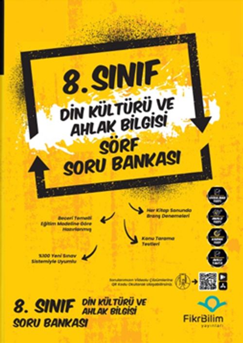 8. Sınıf Din Kültürü ve Ahlak Bilgisi Sörf Soru Bankası