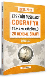 2021 KPSS'nin Pusulası Coğrafya Tamamı Çözümlü 20 Deneme Sınavı