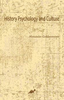 History Psychology and Culture