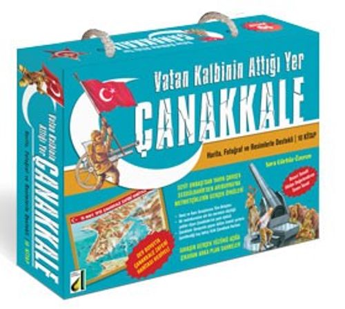 Vatan Kalbinin Attığı Yer Çanakkale (10 Kitap)