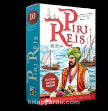 Piri Reis'in Serüvenleri (10 Kitap) Dev Boyutta Piri Reis Haritası Hediyeli - Kemalettin Çalık