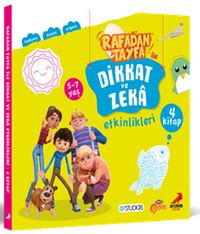 Rafadan Tayfa ile Dikkat ve Zeka Etkinlikleri (4 Kitap)