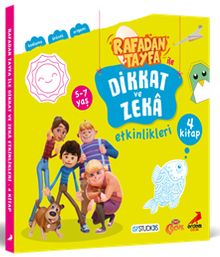 Rafadan Tayfa ile Dikkat ve Zeka Etkinlikleri (4 Kitap)