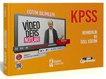 2021 KPSS Eğitim Bilimleri Rehberlik ve Özel Eğitim Video Ders Notları 