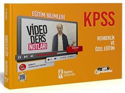 2021 KPSS Eğitim Bilimleri Rehberlik ve Özel Eğitim Video Ders Notları 