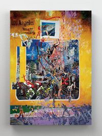 Full Frame Rulo Kanvas - Malcolm Morley - The Day of the Locust (FF-KT109)