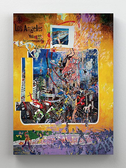 Full Frame Rulo Kanvas - Malcolm Morley - The Day of the Locust (FF-KT109)